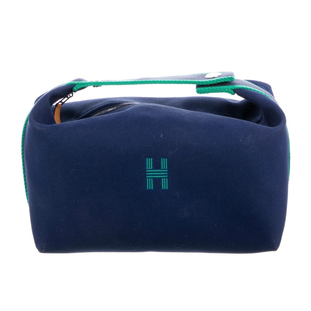 HERMES Bride A Brac Large Travel Case in Marine Brand NEW